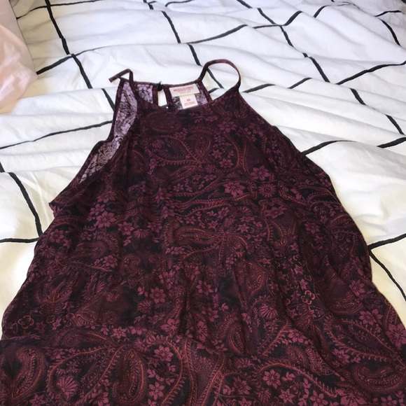 Mossimo Supply Co. Dresses & Skirts - Purple Paisley Dress